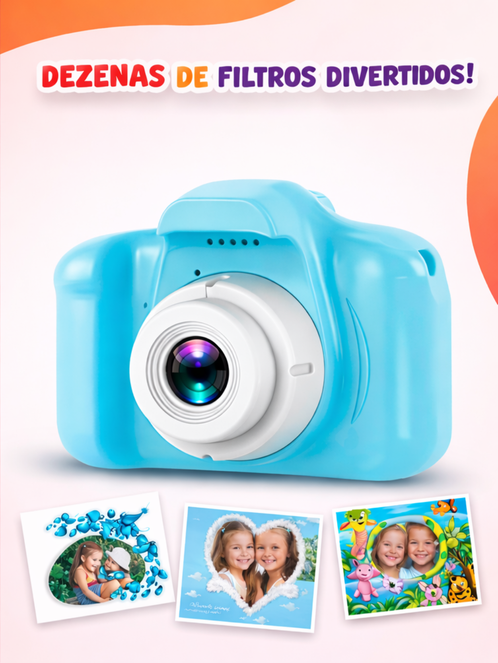 Câmera Digital Infantil – Diversão, Criatividade e Memórias Inesquecíveis 📸✨
