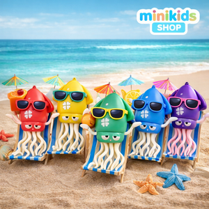 🐙 Polvo Dançante Inteligente com Luz e Música – MiniKids Shop