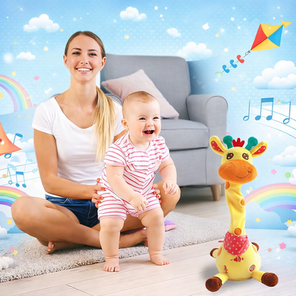 🦒✨ Girafa Interativa – Diversão que Responde ao Seu Pequeno!
