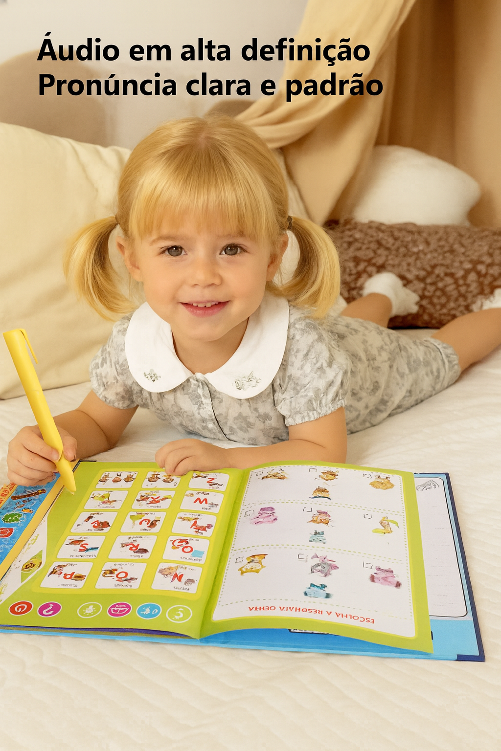 LIVRO INTELIGENTE DE APRENDIZAGEM INFANTIL