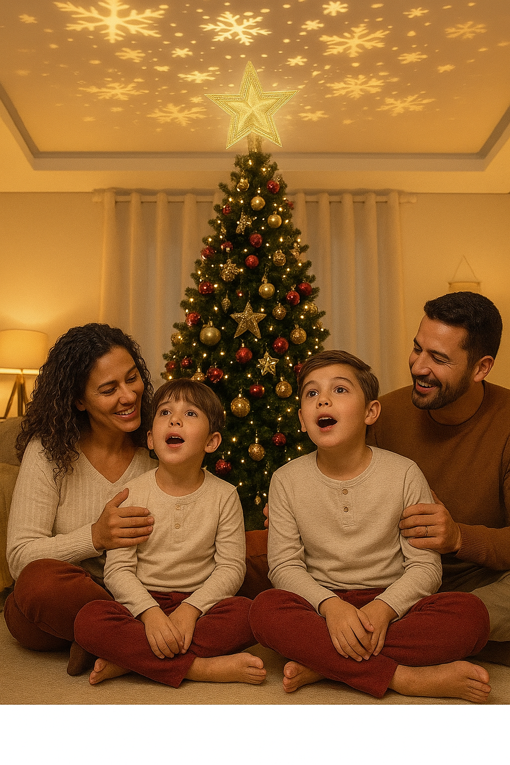 PROJETOR DE LUZ DE NATAL