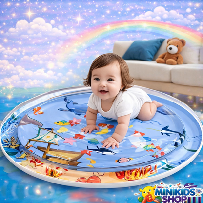 🌊 Tapete de Água Inflável – Diversão que Desenvolve! 👶💙