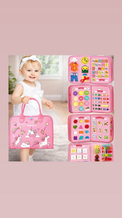 🌟 Brinquedo Livro Sensorial Infantil