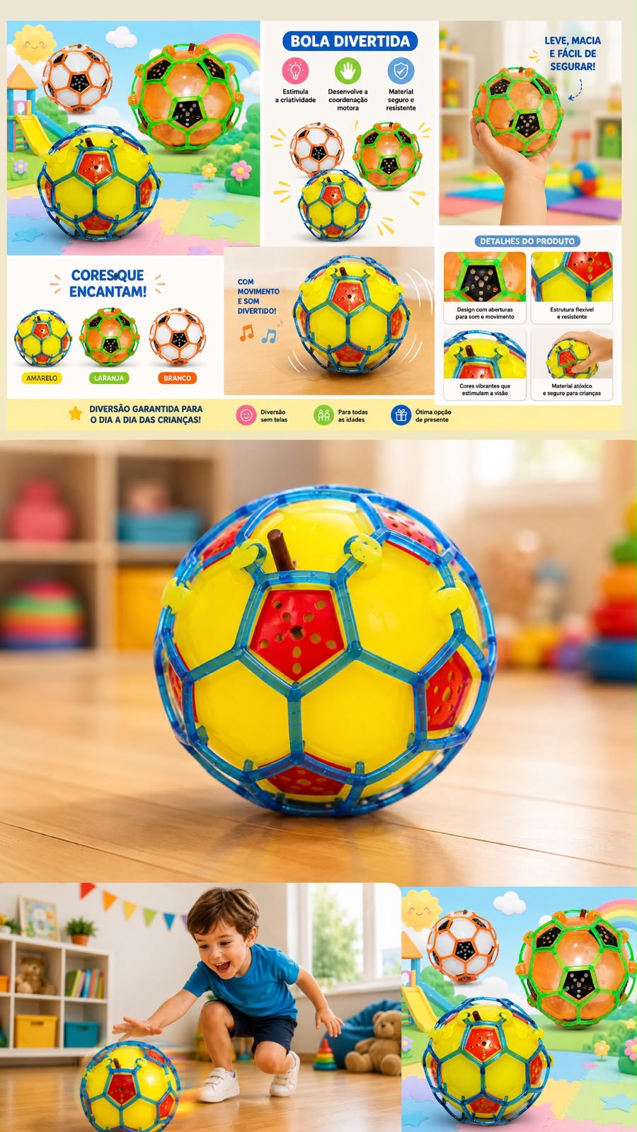 🟢 BOLA MALUCA – A DIVERSÃO QUE NUNCA PARA! ⚽✨  🎉 A brincadeira ficou muito mais divertida!