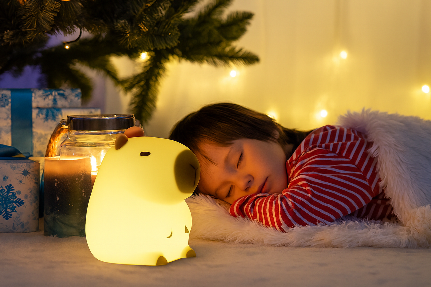 ✨🦫 Luminária Capivara – A Luz Mais Fofa Que Vai Encantar Crianças e Adultos!