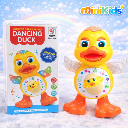 🦆✨ PATO DANÇARINO MUSICAL COM LUZES – DIVERSÃO GARANTIDA! ✨🦆