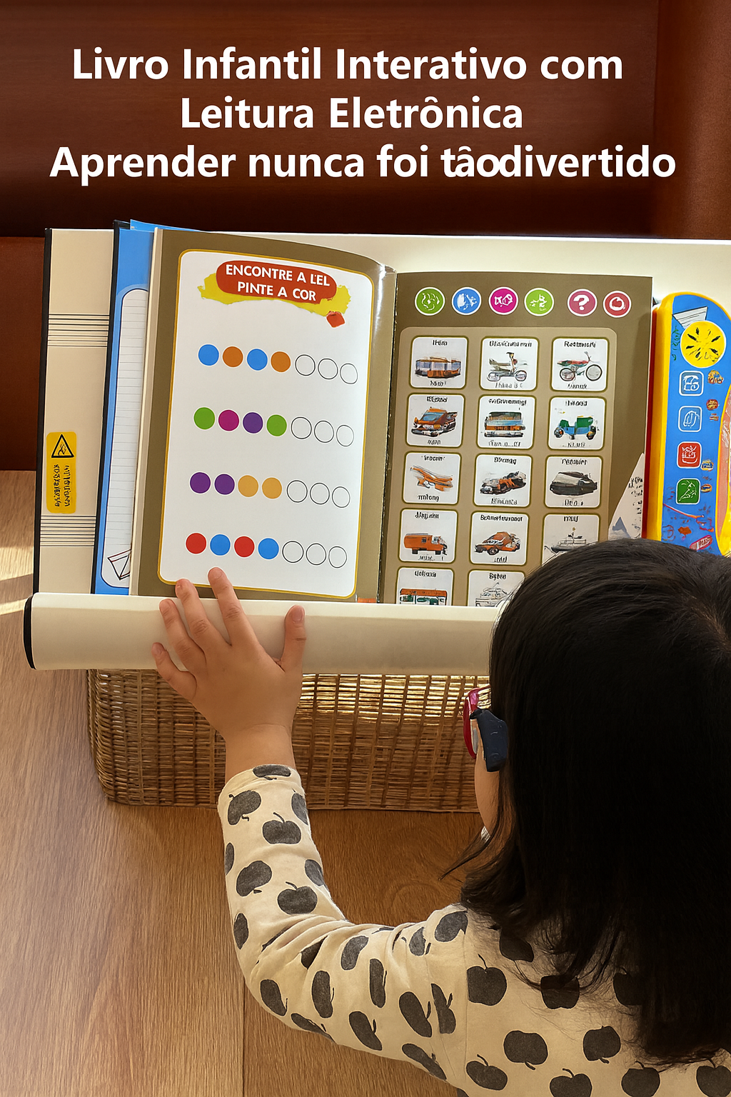 LIVRO INTELIGENTE DE APRENDIZAGEM INFANTIL