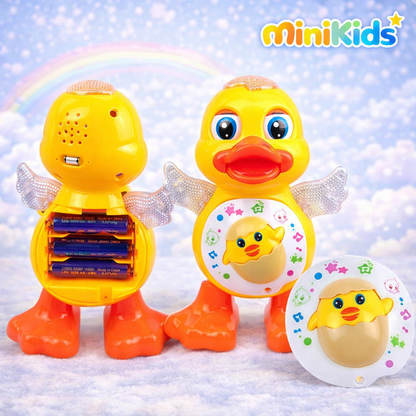 🦆✨ PATO DANÇARINO MUSICAL COM LUZES – DIVERSÃO GARANTIDA! ✨🦆