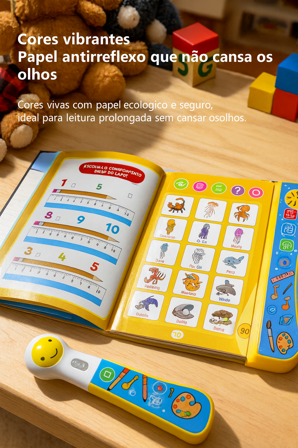 LIVRO INTELIGENTE DE APRENDIZAGEM INFANTIL