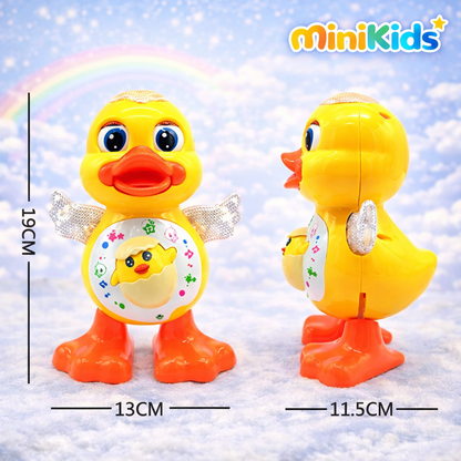 🦆✨ PATO DANÇARINO MUSICAL COM LUZES – DIVERSÃO GARANTIDA! ✨🦆