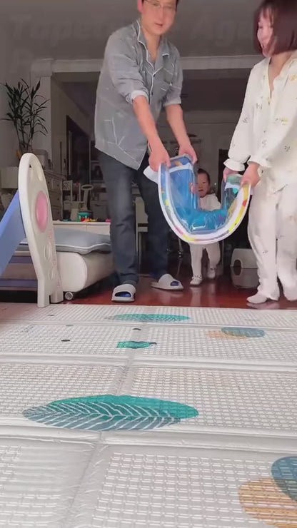 🌊 Tapete de Água Inflável – Diversão que Desenvolve! 👶💙
