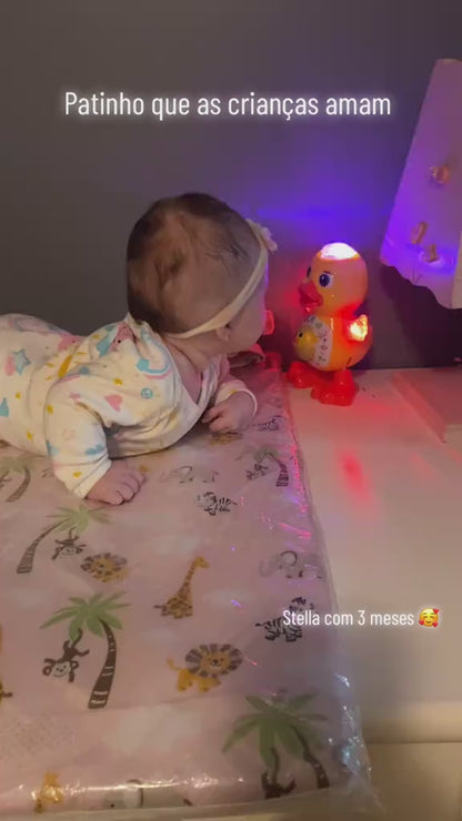 🦆✨ PATO DANÇARINO MUSICAL COM LUZES – DIVERSÃO GARANTIDA! ✨🦆